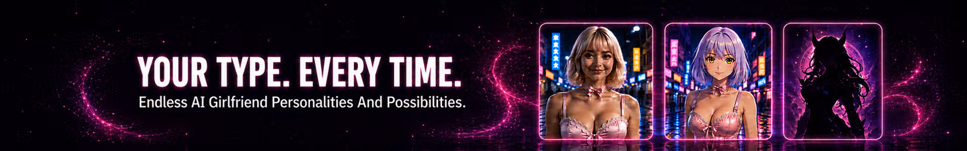 A second GirlfriendGPT official roleplay banner.